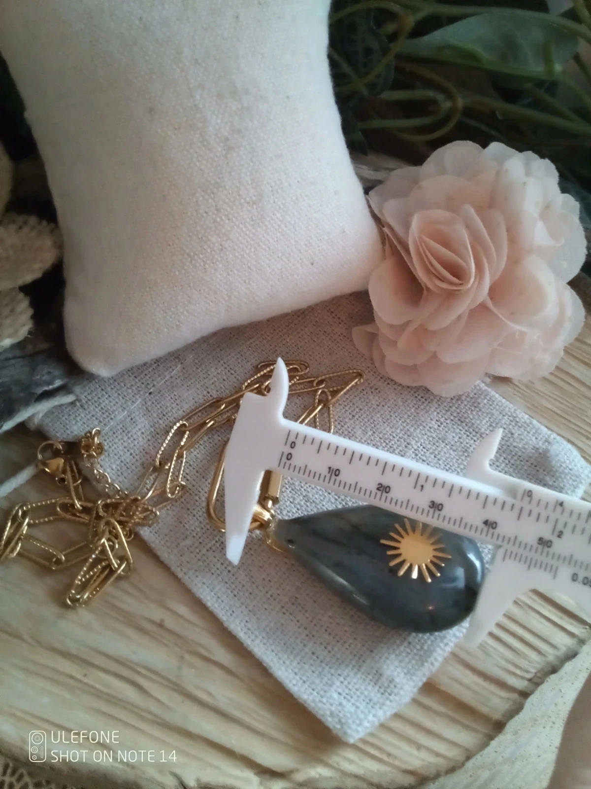 Collier labradorite soleil pierre naturelle de protection – photo 4